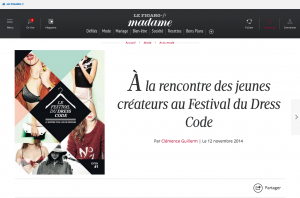 À la rencontre des jeunes créateurs au Festival du Dress Code Le Figaro Madame
